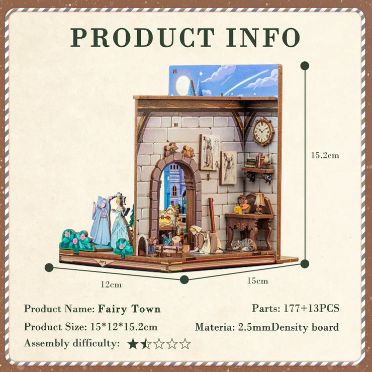 Fairy Town DIY Bookends Kit
