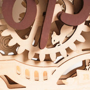 Open Closed Sign 3D Wooden Puzzle LK506