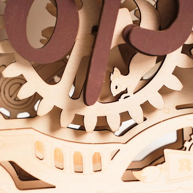 Open Closed Sign 3D Wooden Puzzle LK506