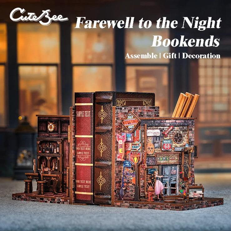 Farewell To The Night DIY Bookends Kit