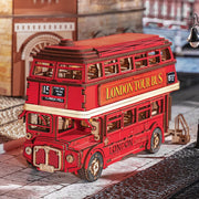 London Tour Bus 3D Wooden Puzzle TGM02