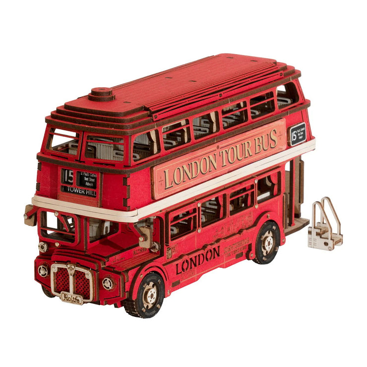 London Tour Bus 3D Wooden Puzzle TGM02