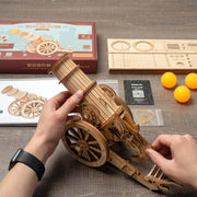 Wheeled Siege Artillery KW801 & Siege Heavy Ballista KW401 3D Wooden Puzzle