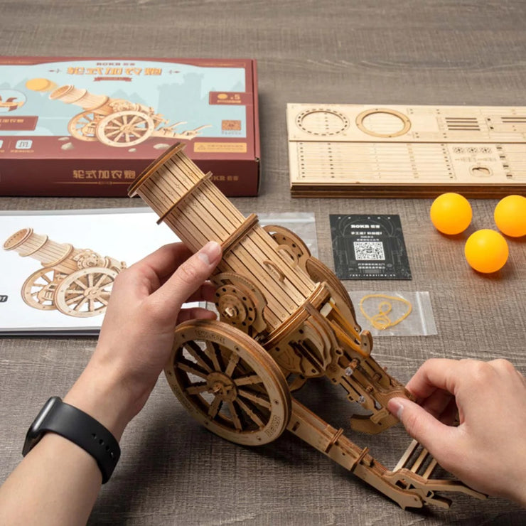 Wheeled Siege Artillery KW801 & Siege Heavy Ballista KW401 3D Wooden Puzzle